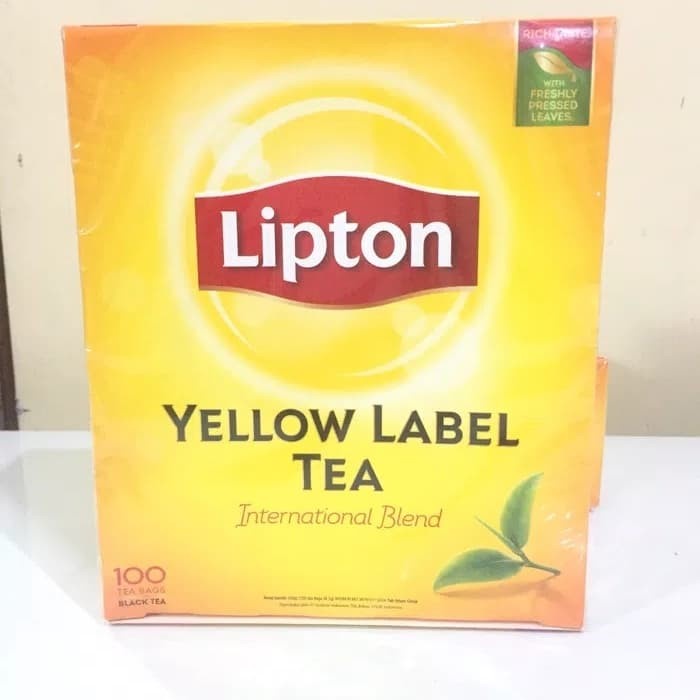 

B0621D Lipton Yellow Label Tea International Blend 100 Sheet Unenvelope 054