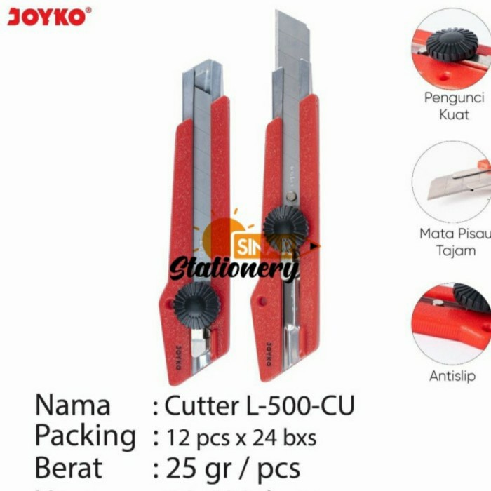 

Promo Bulan Ini Cutter L500Cu Joyko Terlaris