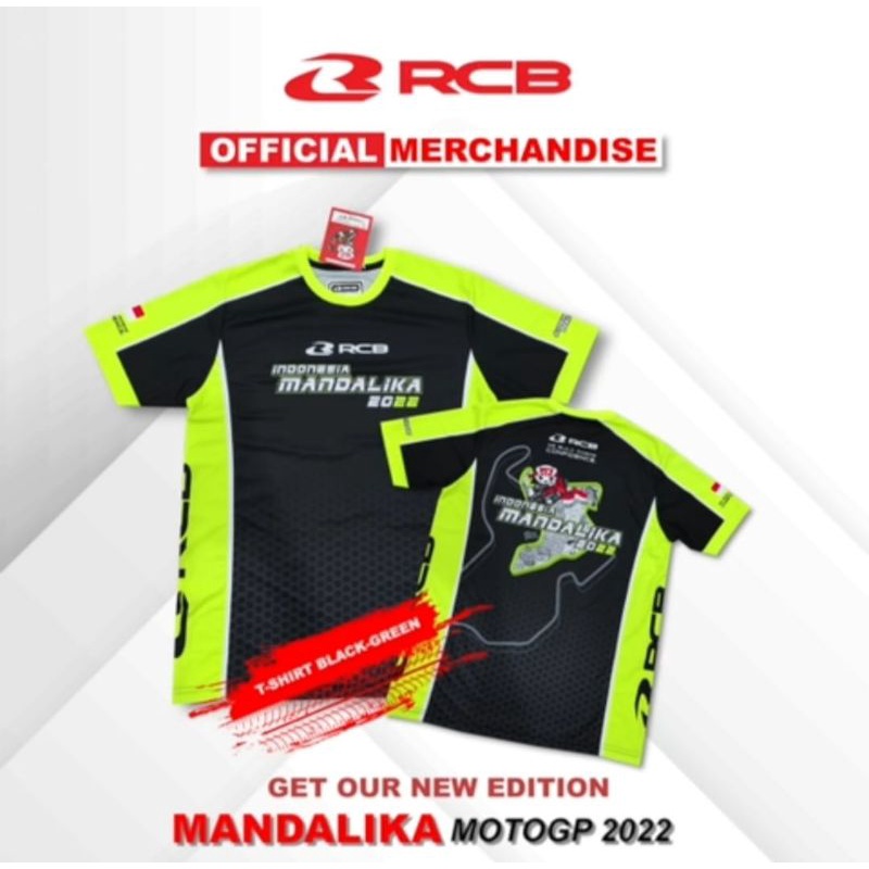 KAOS T SHIRT ORIGINAL RCB EDISI MANDALIKA 2022