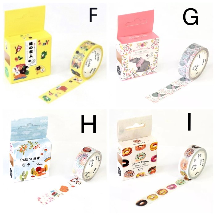 

Promo Washi Tape Selotip Motif Bunga 15 Mm 7 M Trendi