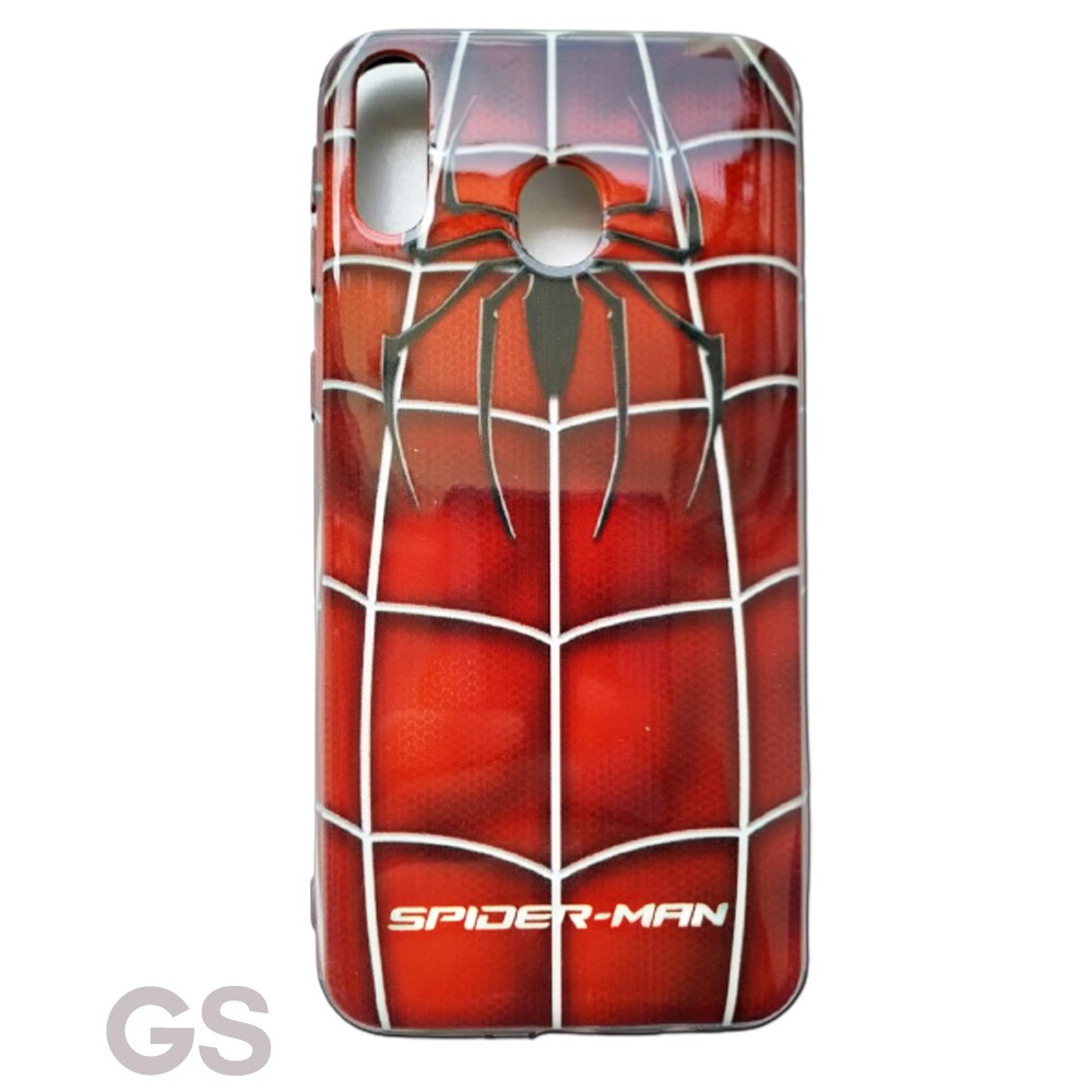 Casing SAMSUNG M20  Motif fuze karakter  model cowok full Gambar Timbul