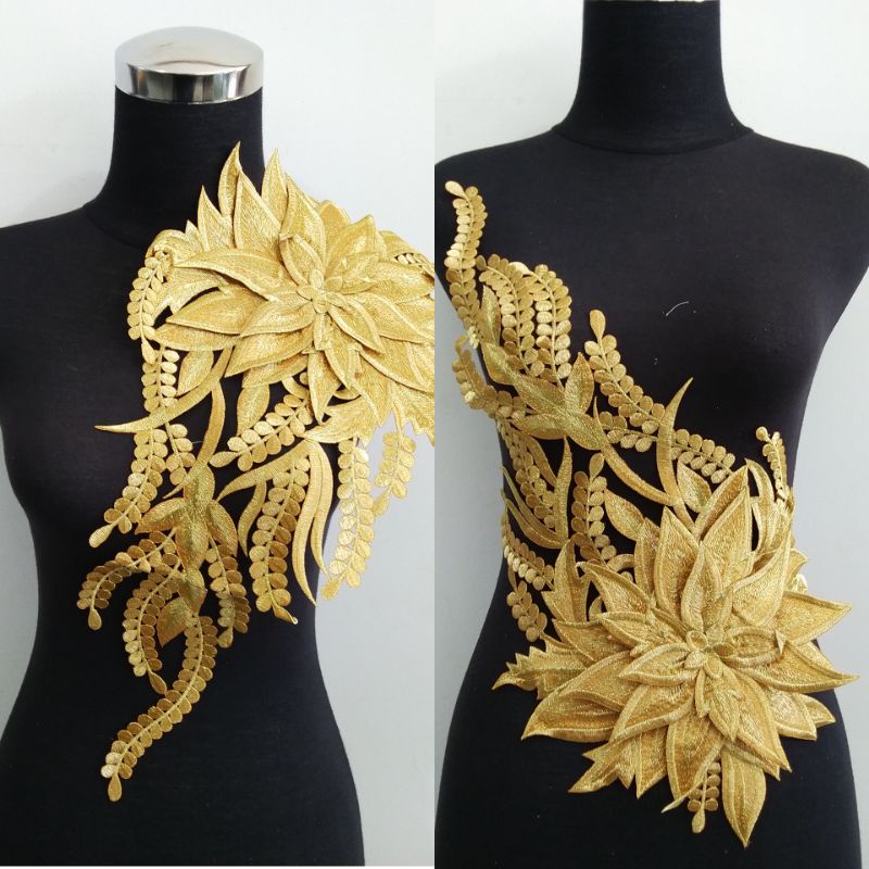 BORDIR KEBAYA | BORDIR KEBAYA BUNGA | BORDIR BUNGA