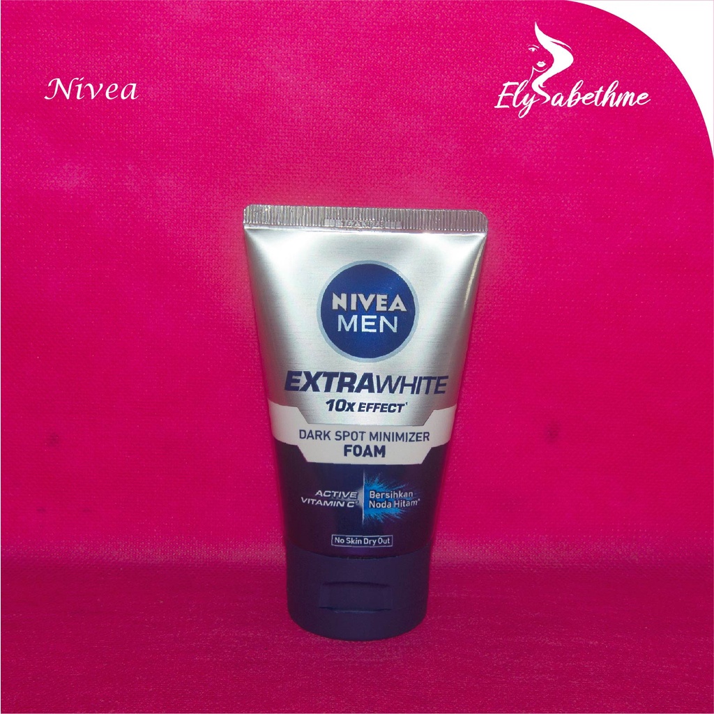 ✿ELYSABETHME✿ Nivea MEN facial foam face wash sabun cuci muka wajah bersih memutihkan