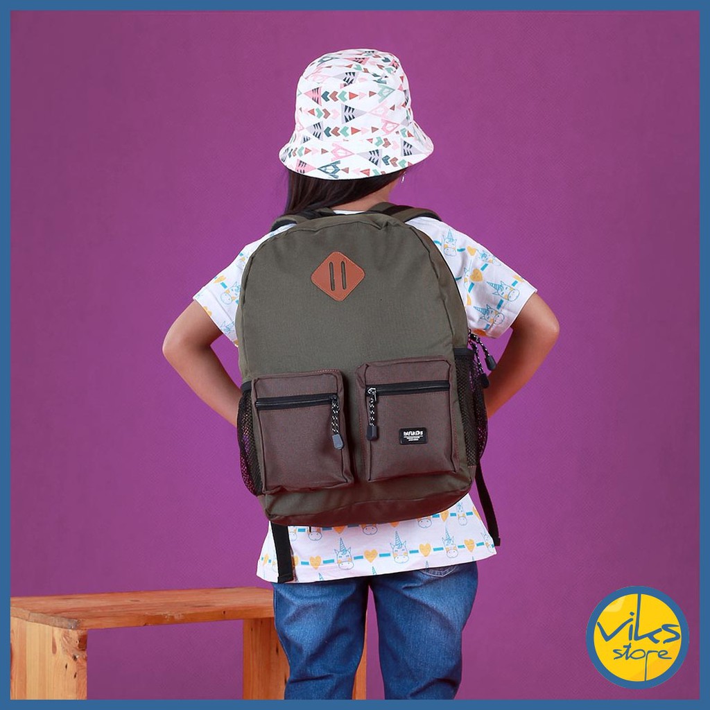 Tas Sekolah Anak Perempuan Laki Laki | Tas Punggung | Tas Ransel | Backpack Premium Quality Infikids