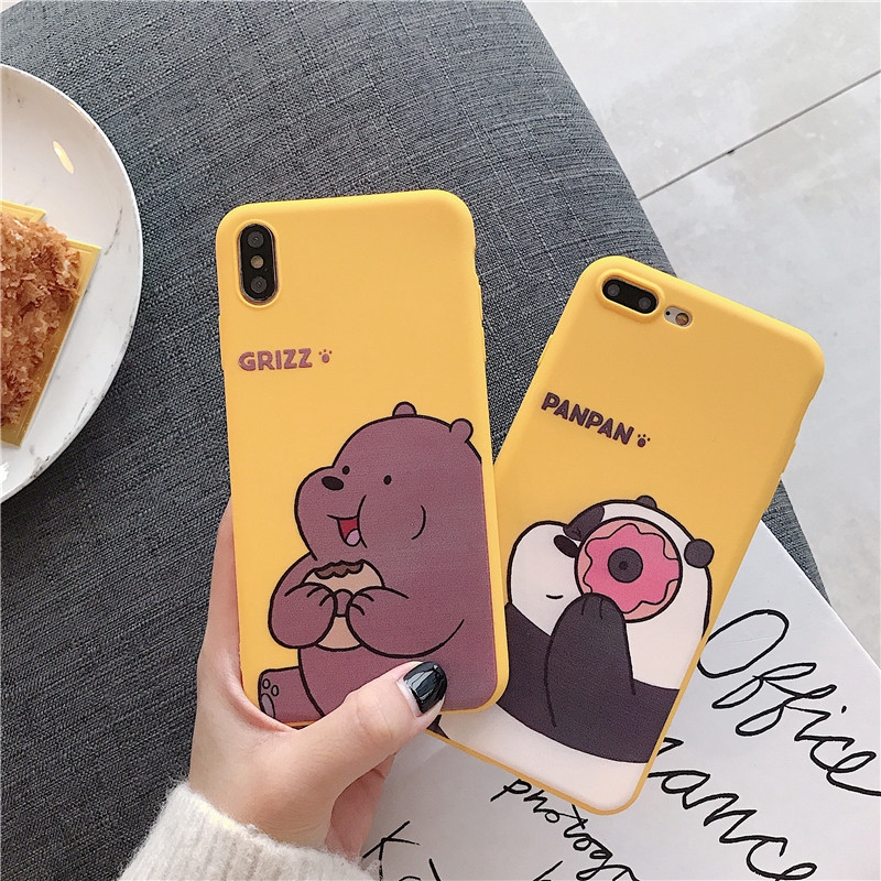 Case We Bare Bears Vivo Y17 S1 Y91 Y15 Y12 V15 V15pro Soft