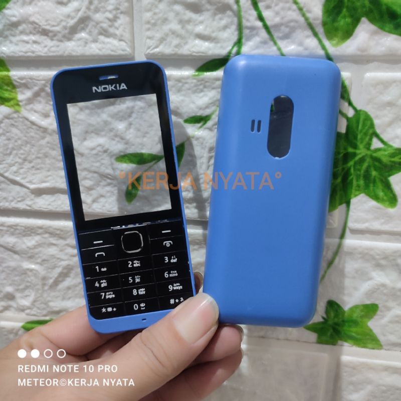 Casing Case NOKIA N220 Nokia 220 Original FC Casing Depan Belakang Keypad