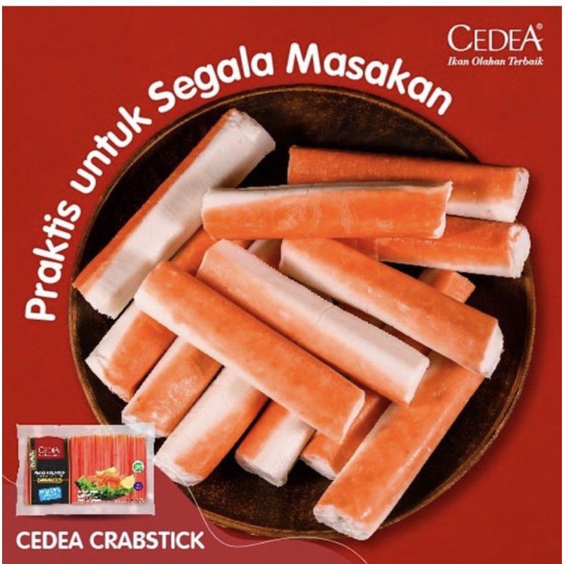 

FROZEN BANDUNG Crab stick cedea 250gr paket harap pesan bublewrap