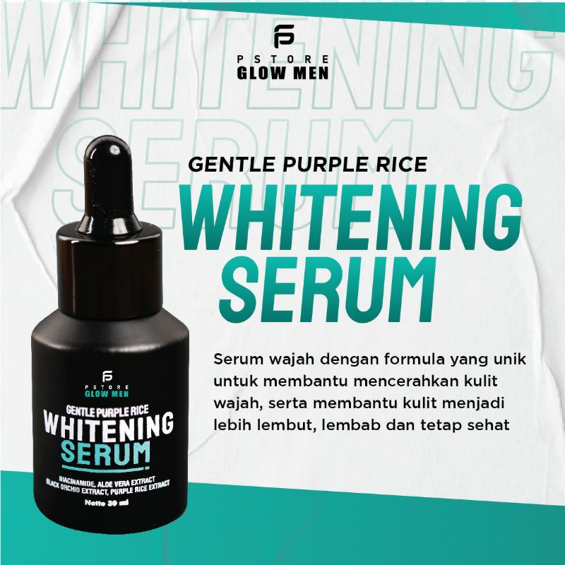 Whitening Serum/Gentle Purple Rice Whitening Serum/Psglow Men/Pstore Glow Men