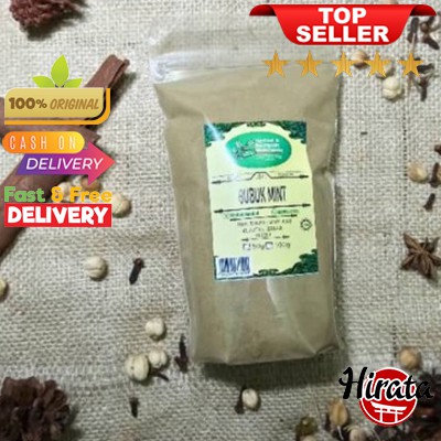 

50GRAM DAUN MINT BUBUK ASLI OBAT HERBAL JAMU BUMBU DAPUR MASAK ALAMI REMPAH JSR BUBUK 50GRAM