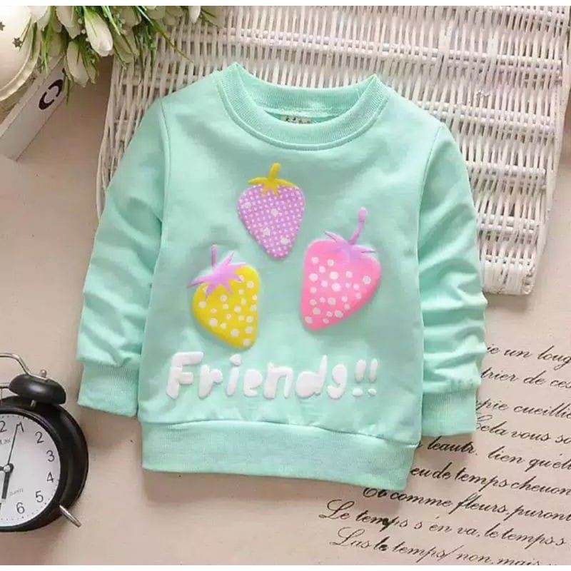 Baju Bayi Perempuan IMPORT // Sweater Bayi Anak Perempuan IMPORT  // 100% IMPORT