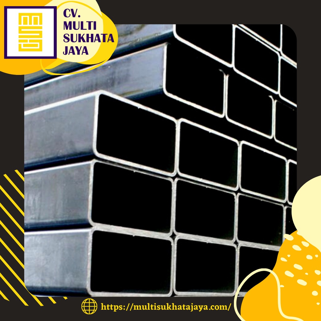Pipa Kotak Galvanis 50X50