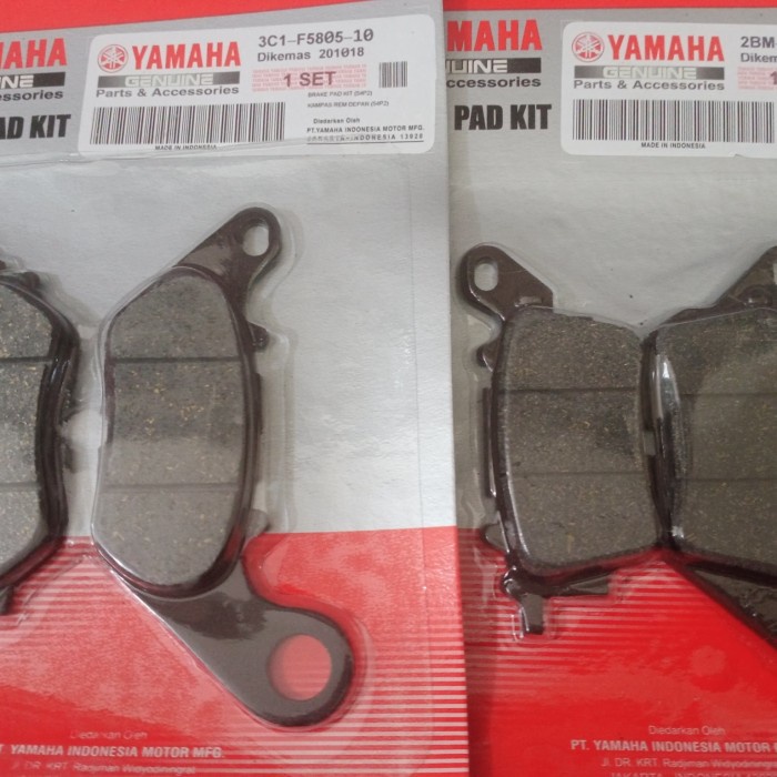 Kampas Rem Depan Belakang NMAX ( Paket ) ORIGINAL Original