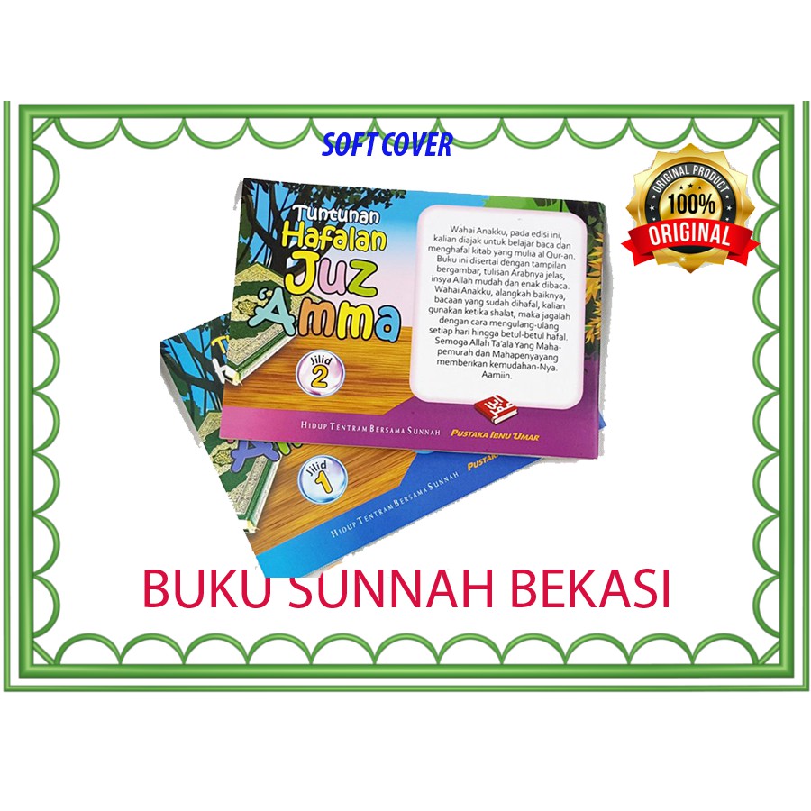 1 SET( 2 BUKU) Tuntunan Hafalan Juz Amma (Jilid 1 &amp; 2) | Pustaka Ibnu Umar | JUZ 30 ANAK