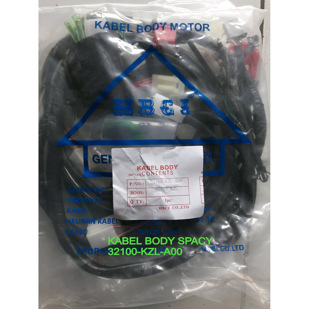 KABEL BODY HONDA SPACY   32100 KZL A00 terlaris
