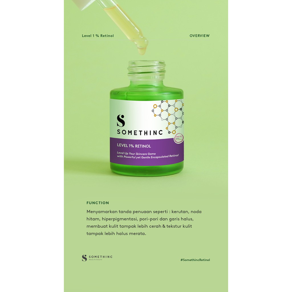 AGEN RESMI - SOMETHINC LEVEL 1% RETINOL ORIGINAL BPOM