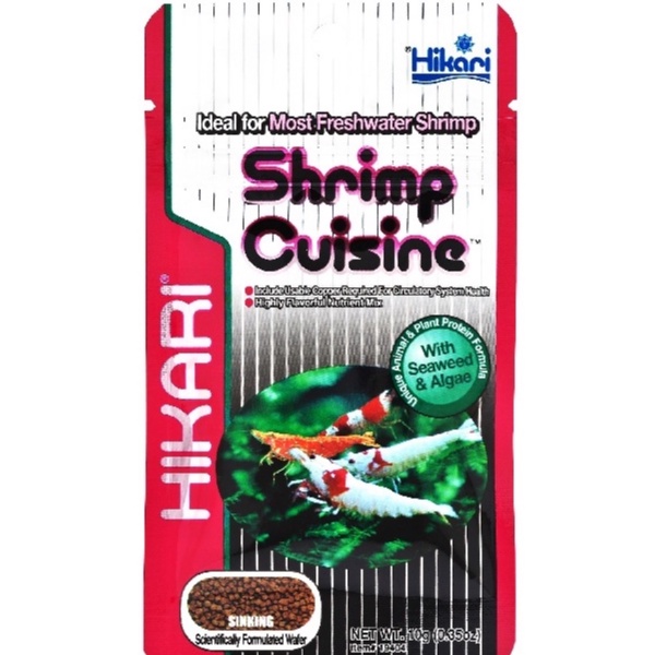 Pakan Makanan Ikan HIKARI Shrimp Cuisine (JAPAN) 10g 10gr 10gram 10 g Import Udang Hias Aquascape Aq