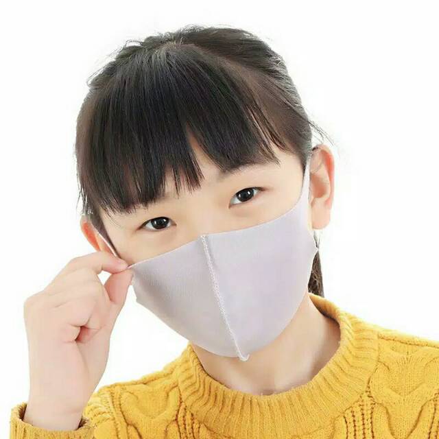 Penutup Hidung Anak / Masker Anak Bahan Scuba/ Masker Korea/ children Mask