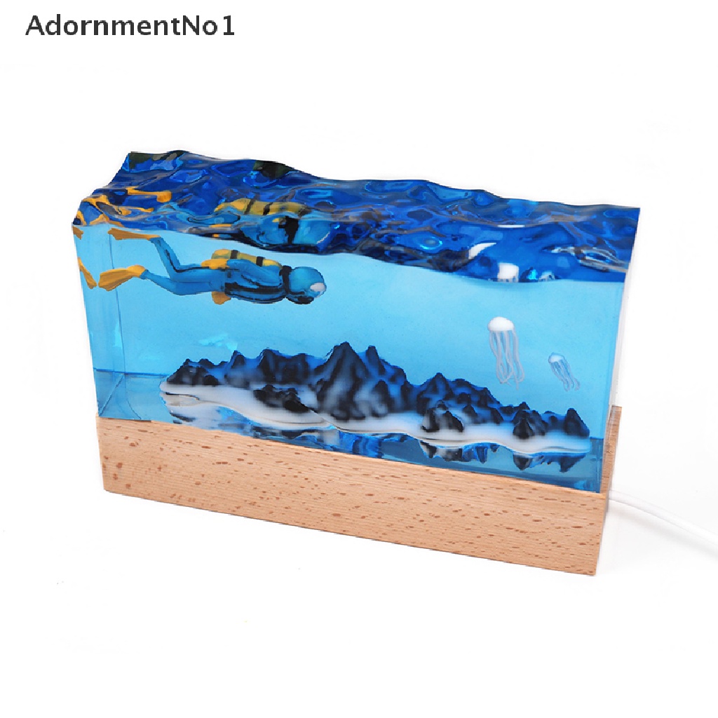 [AdornmentNo1] Mountain Sea Wave Sea Water Surface Mirror Silicone Mold DIY Epoxy Resin Mold [new]