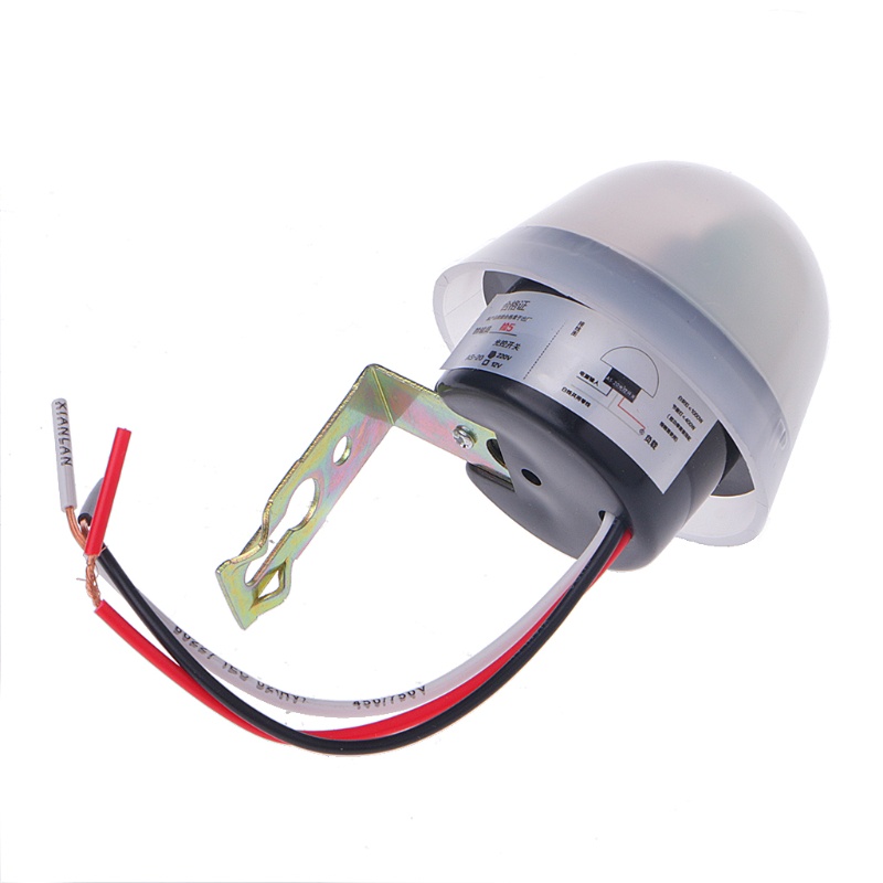 Gro Saklar Lampu Jalan Photocell Otomatis Auto On Off Untuk Sensor DC AC 220V 10A Sw