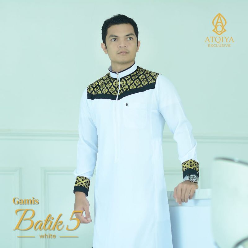 NEW  GAMIS BATIK 5 by ATQIYA EXLUSIVE / GAMIS JUBAH BATIK KREN / GAMIS KREN