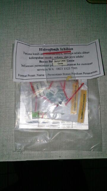 Benih Bibit Biji Alfalfa Microgreens Kemasan Alumunium Foil