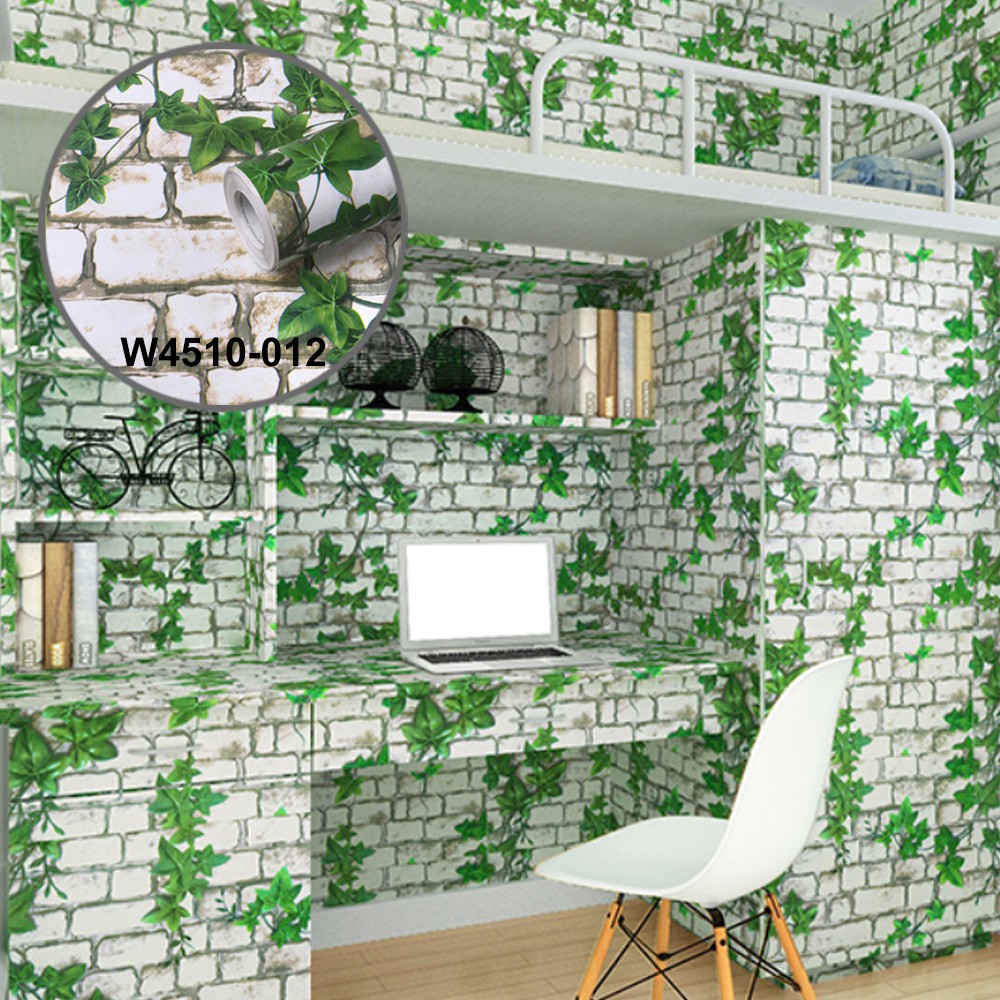 WALLPAPER DINDING WALPAPER 45 x 10M motif BATA PREMIUM WALLPEPER 3D/ STIKER DINDING