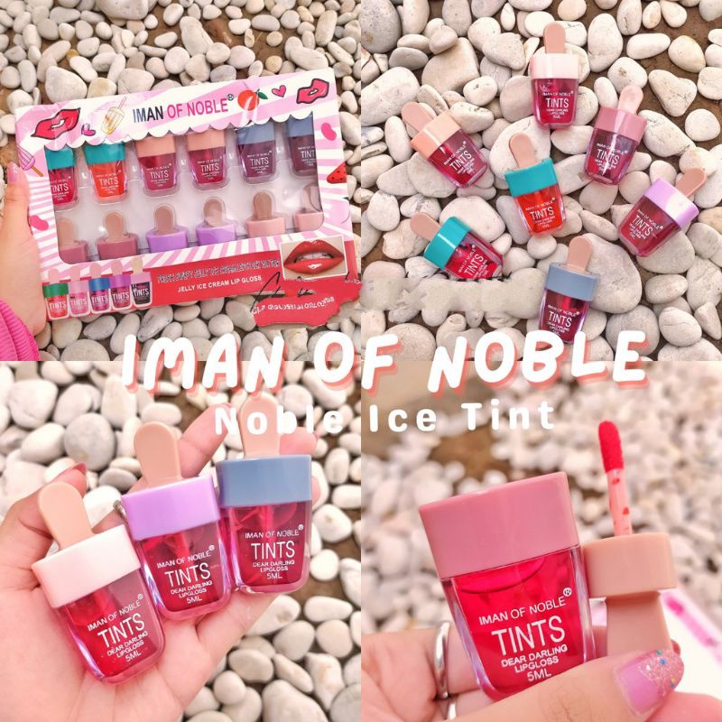 LIPTINT IMAN OF NOBLE ES CREAM LIP TINT SWEET LIP GLOSS ICE JELLY P7039