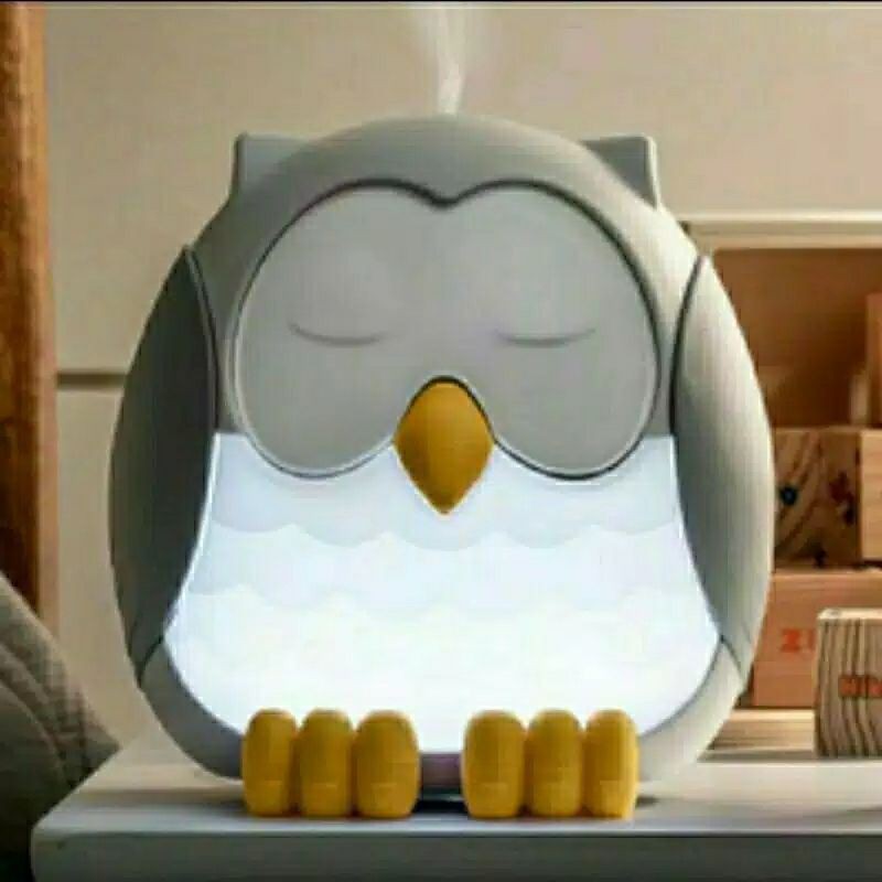 young LV feather owl diffuser