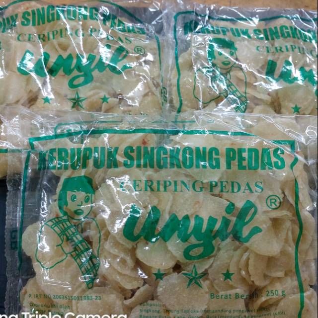 

Krupuk Singkong Pedas Ceriping Cap Unyil