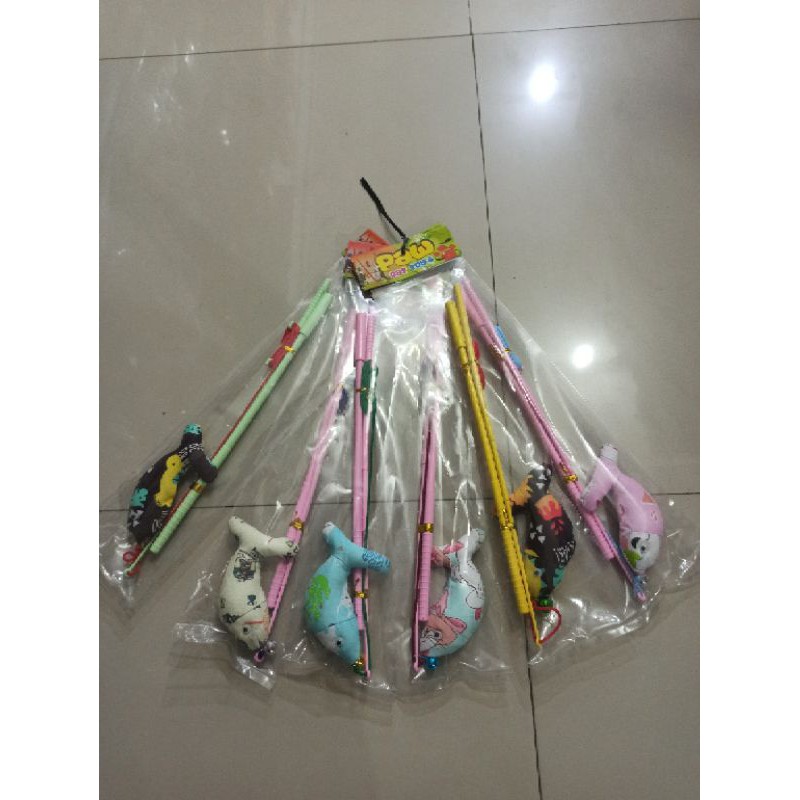 mainan kucing mainan pancingan kucing cat toys mainan kucing