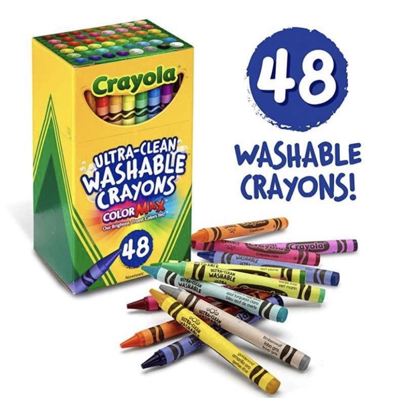 

Crayola 48 Colors Ultra Clean Washable Crayona
