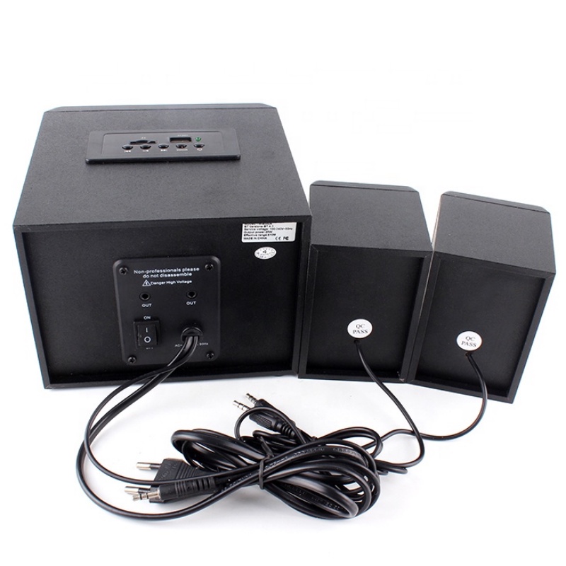 Speaker Aktif 2.1 Subwoofer Kisonli TM-8000A Bluetooth Komputer / Laptop