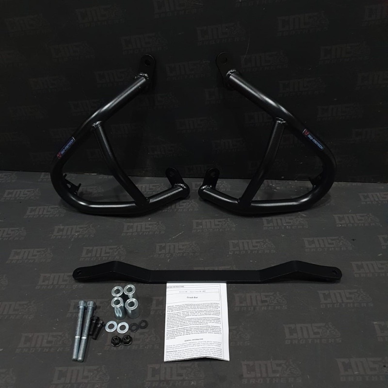 Crash Bar Pelindung Body SW Motech Honda CB500X CB 500 X (16-) Hitam