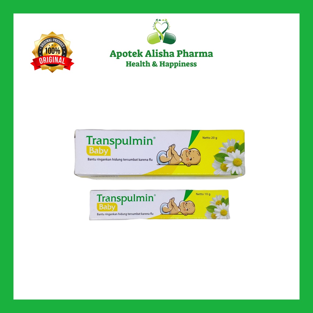 TRANSPULMIN BABY BALSAM - Balsem Untuk Menghangatkan Badan Bayi Karena Masuk Angin Kembung Meler Pilek / Flu Transpulmin BB / Transpulmin Bebe