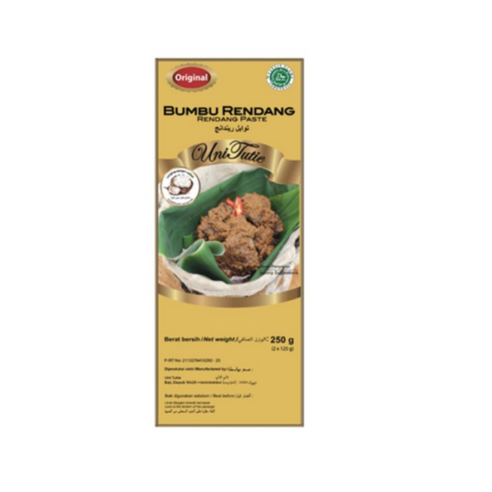 

Unitutie Bumbu Rendang - 2X125Gr (250Gr) 061