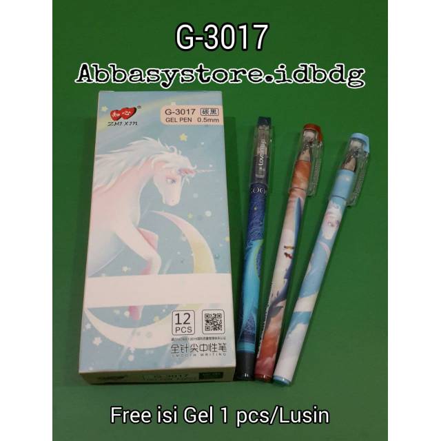 

GEL PEN ZHIXIN/PULPEN LUCU G-3017