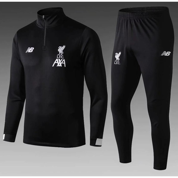 Diskon Jaket Bola Sweater Midlayer Tracksuit Training Liverpool_ Kiper 19/20 |