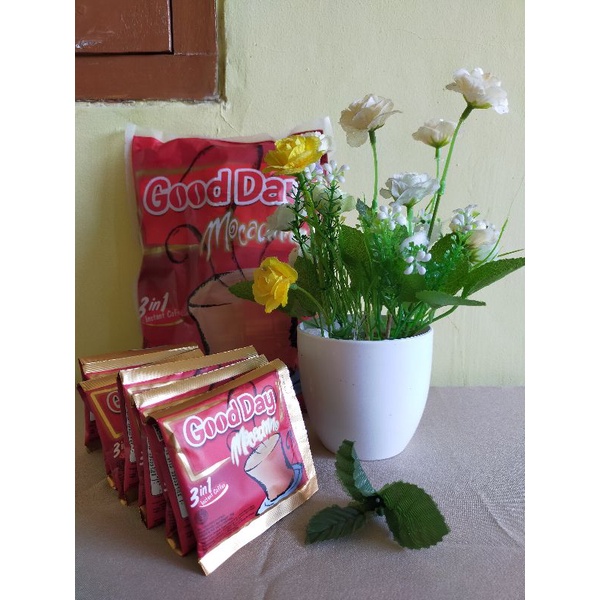 

KOPI GOOD DAY MOCCACINO 20gr RENCENG (ISI 10 PCS)