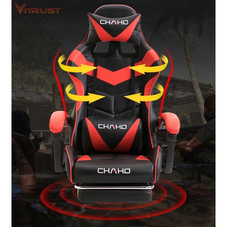 Premium Quality Kursi Gaming Game Chaho Chair Computer Kursi Kerja Hidrolik Murah Kursi Balap