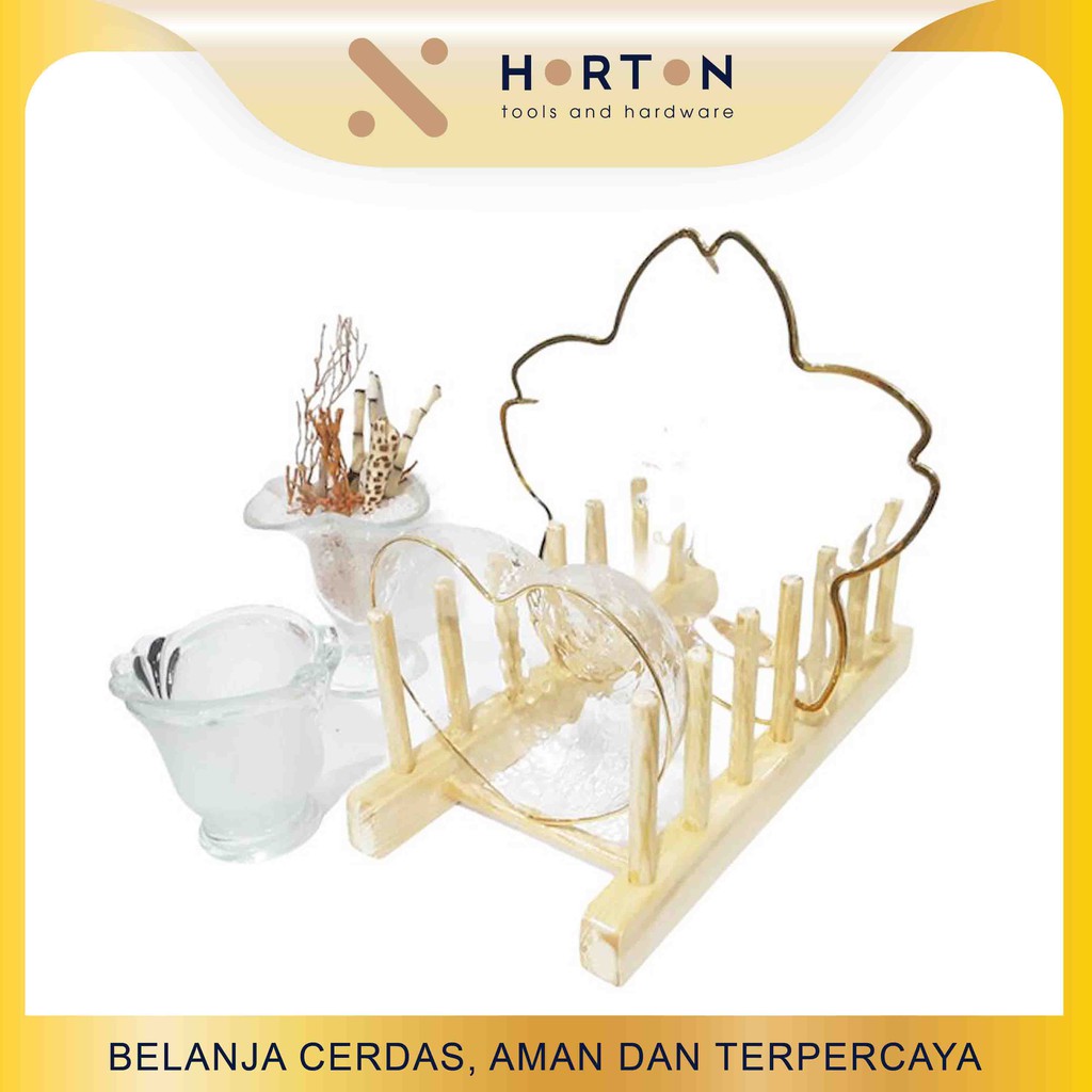 Rak Piring Kayu Minimalis