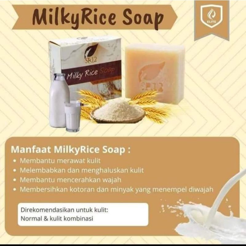 MILK RICE SOAP