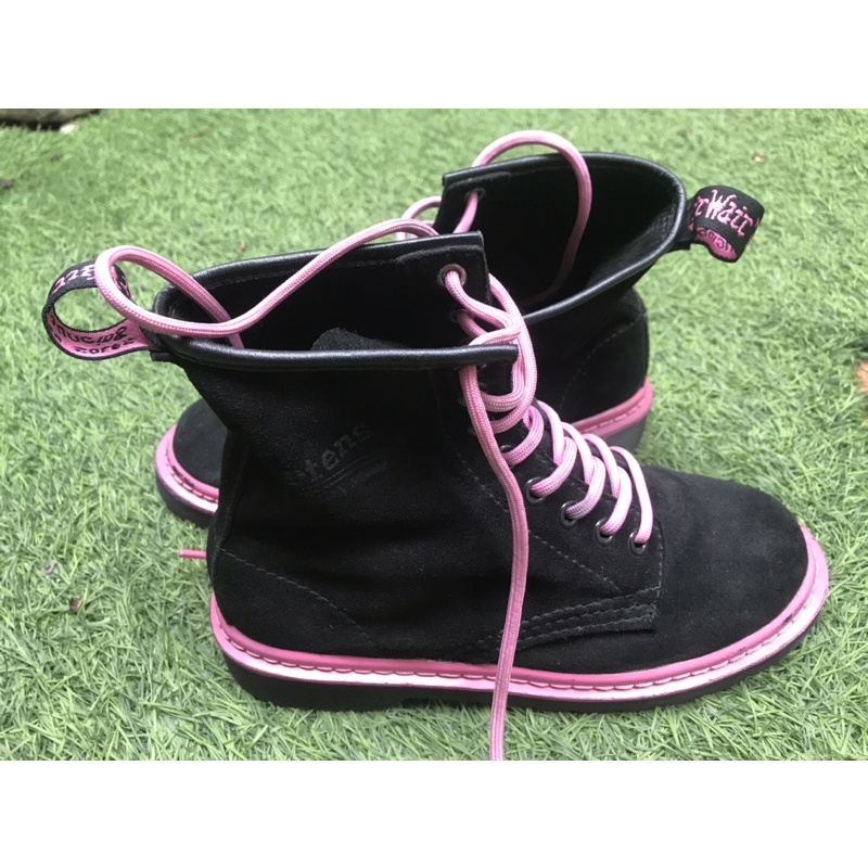 Dr. martens boots woman pink