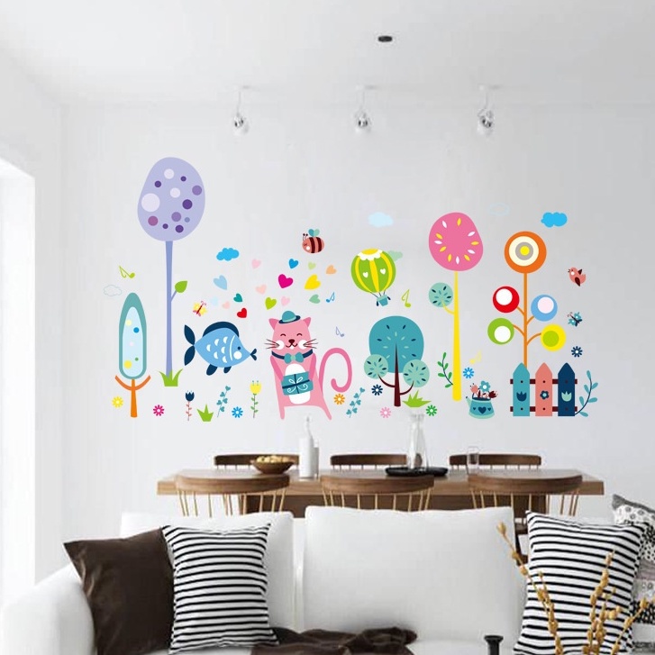 Reliza Wall Sticker Kartun Anak LDR99234 Stiker Dinding