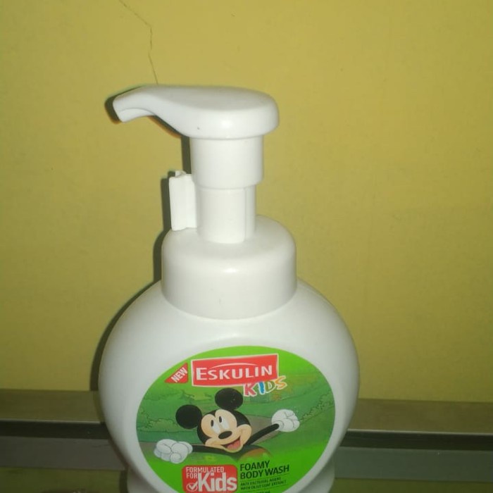 Hemat Eskulin Kids Foamy Body Wash 200Ml Botol Trendi