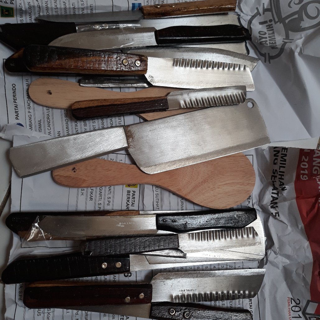 Pisau Set 7 Pcs Murah Promo - Pisau Acar Ikan Sayur Alat Dapur Cod ( Pisau Set 7 )