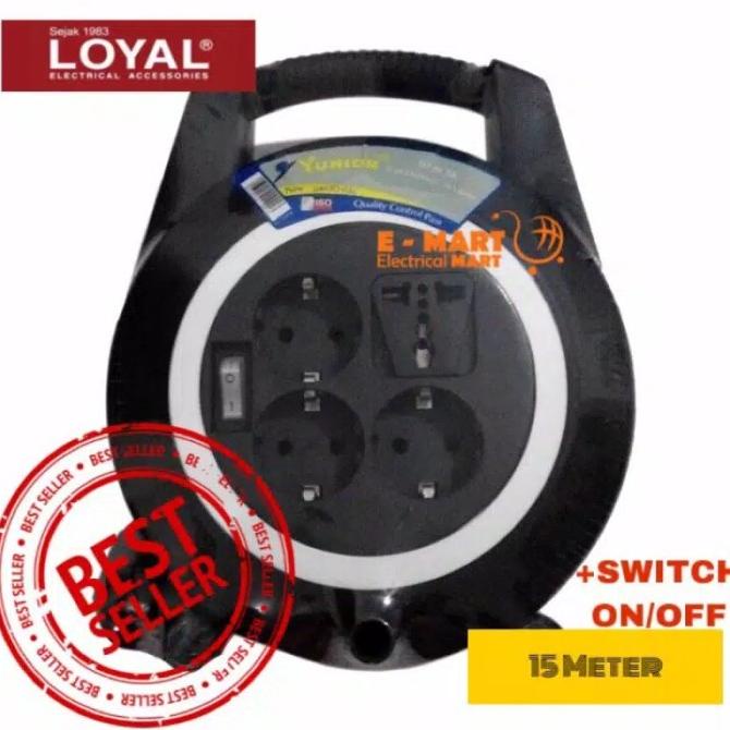 LOYAL Welto Kabel Roll 15M Switch / Kabel Roll 15Meter