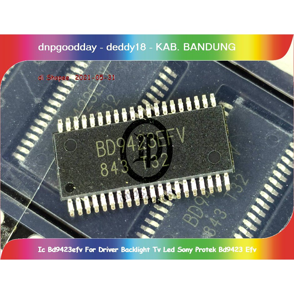 Ic Bd9423efv For Driver Backlight Tv Led Sony Protek Bd9423 Efv