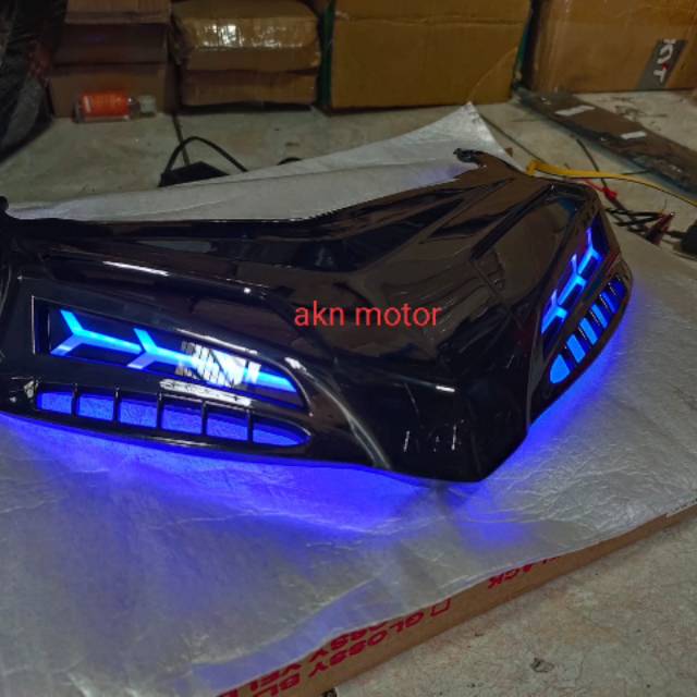 Ducktail cover stoplamp atas yamaha all new nmax 2020