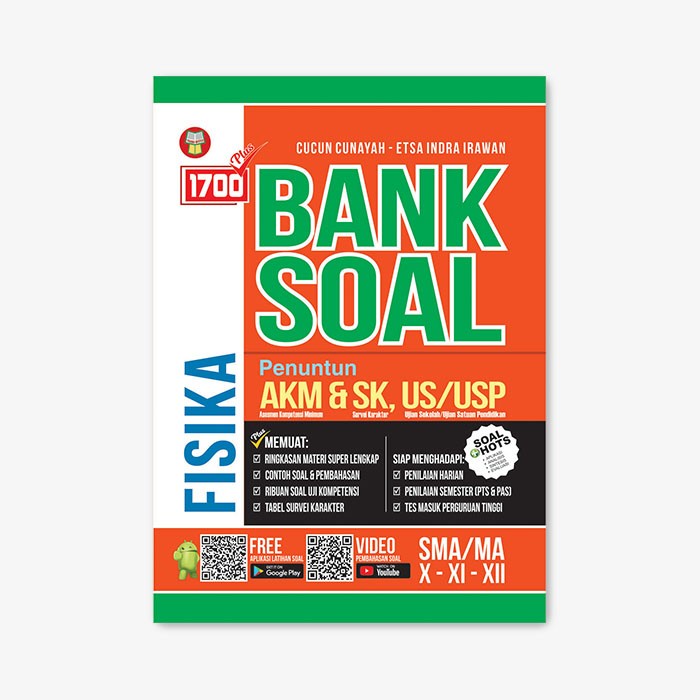 Buku 1700 Plus Bank Soal Fisika Wajib