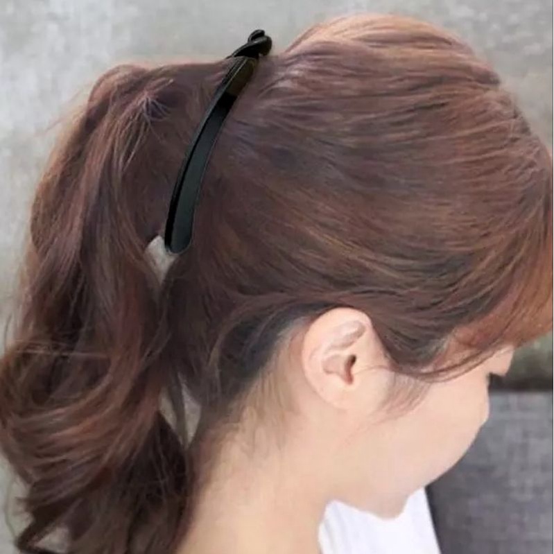 Jepit Rambut Jepitan Pisang Wanita Model Korea Warna Hitam